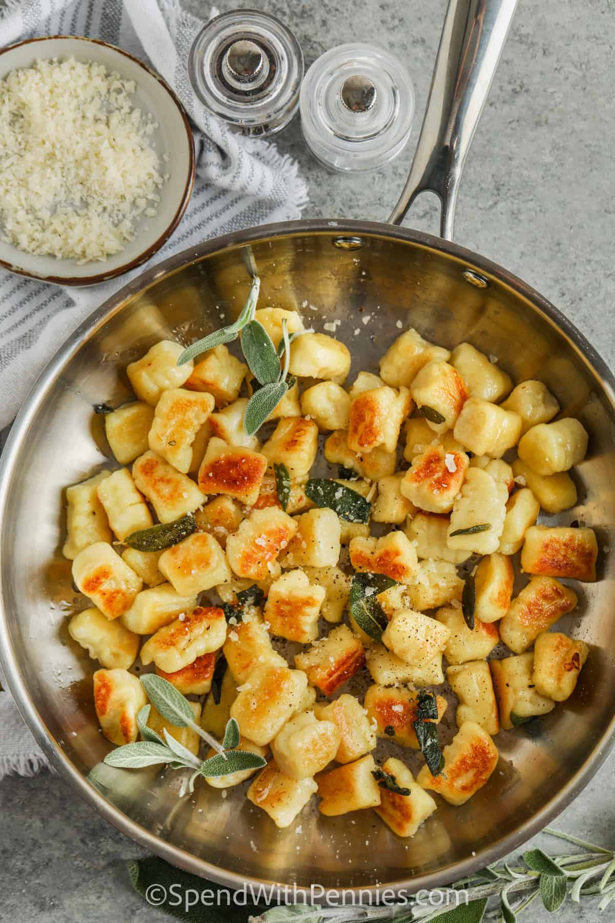 Gnocchi with Brown Butter and Sage