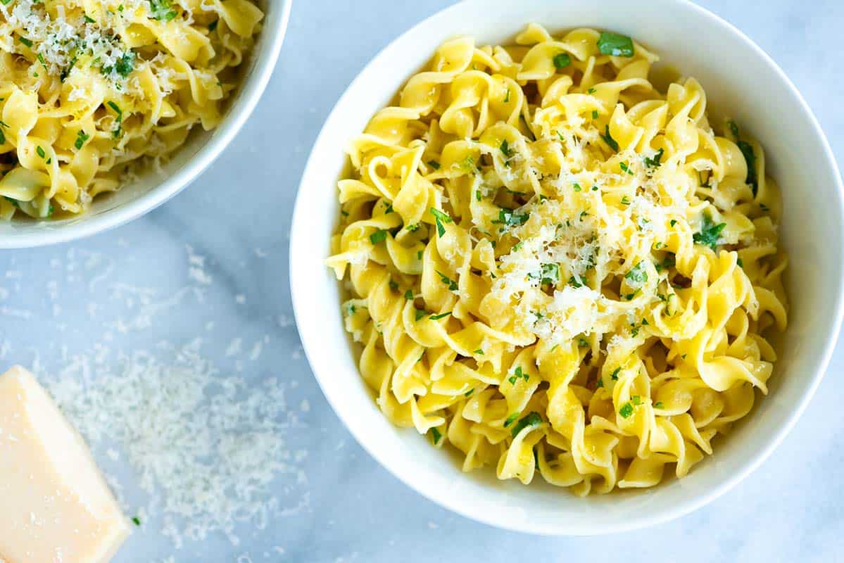 Buttered Noodles with Parmesan