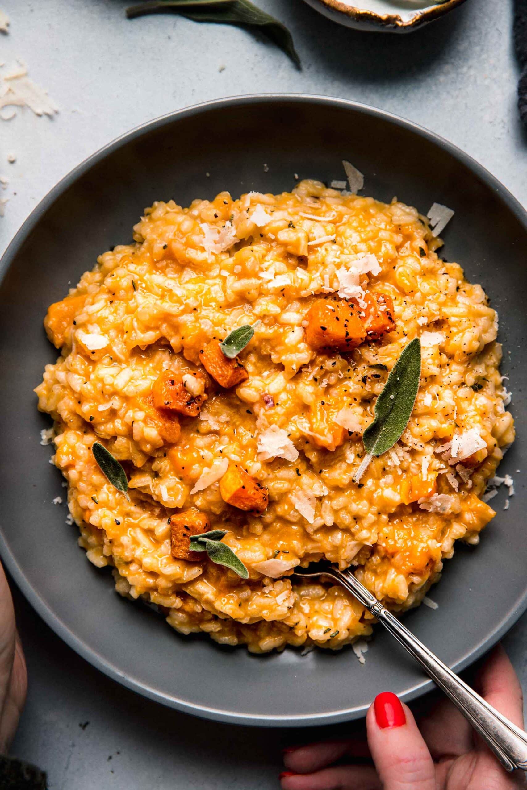 Roasted Butternut Squash Risotto