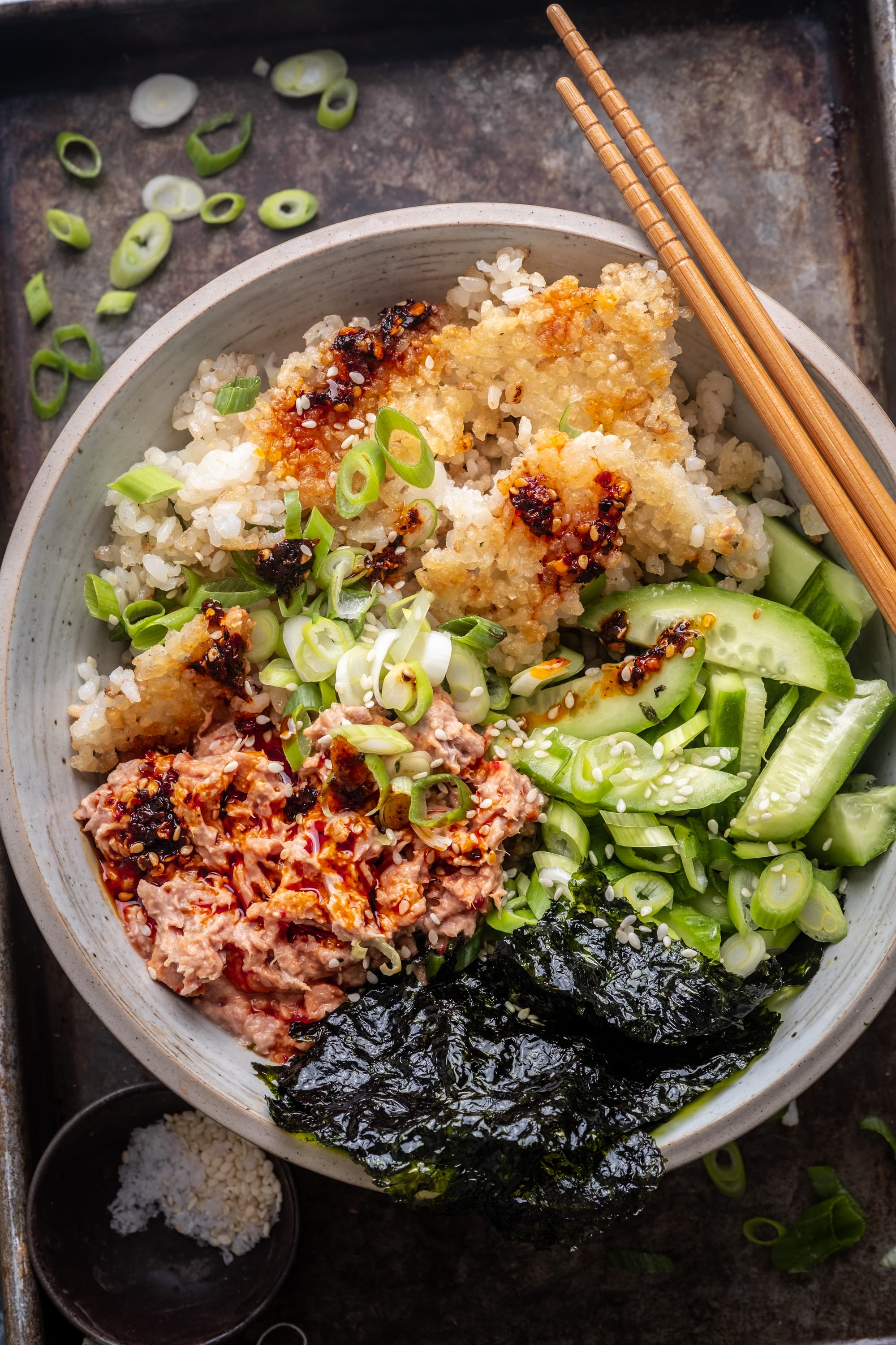 Rice Bowl with Canned Fish