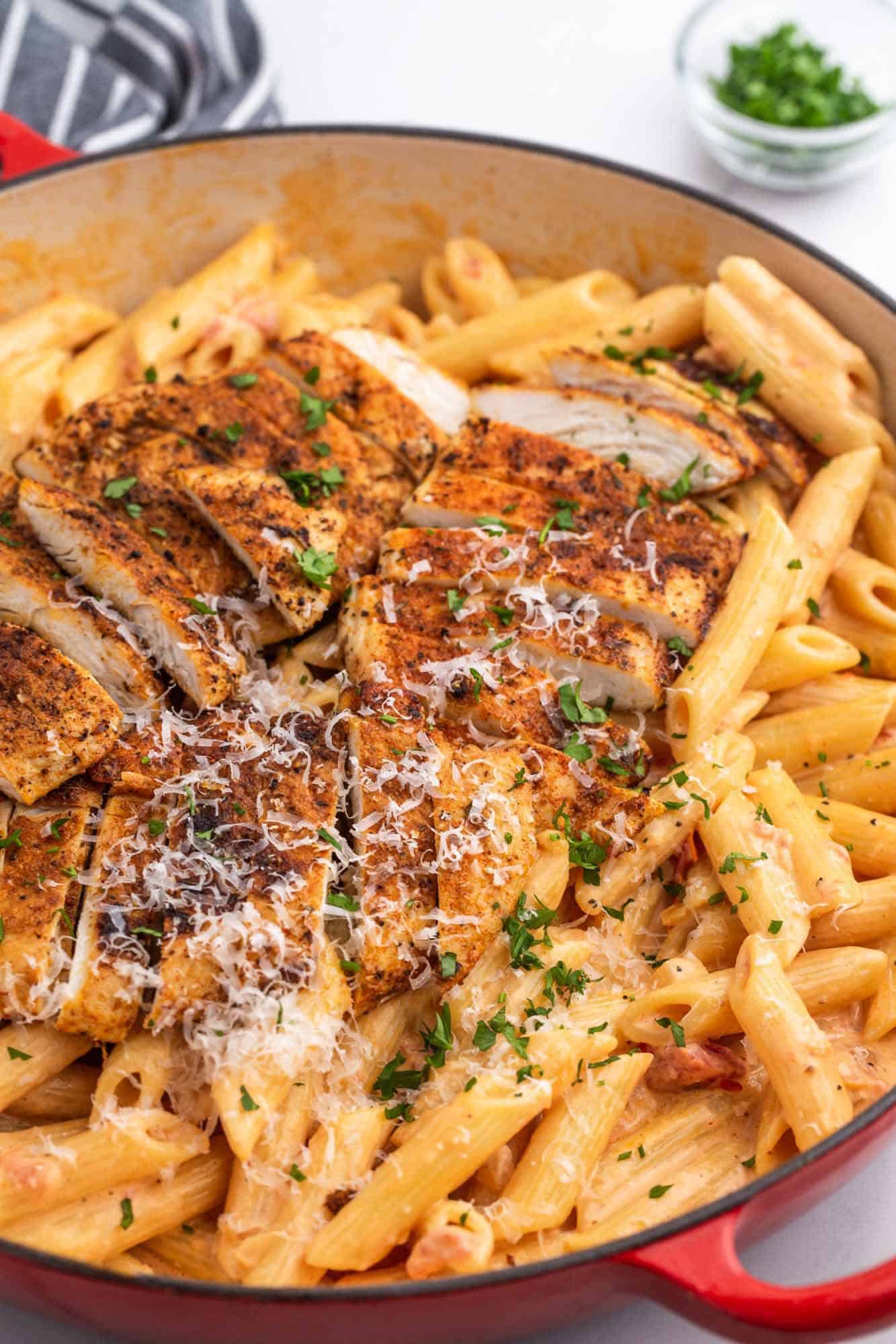 Creamy Cajun Chicken Pasta