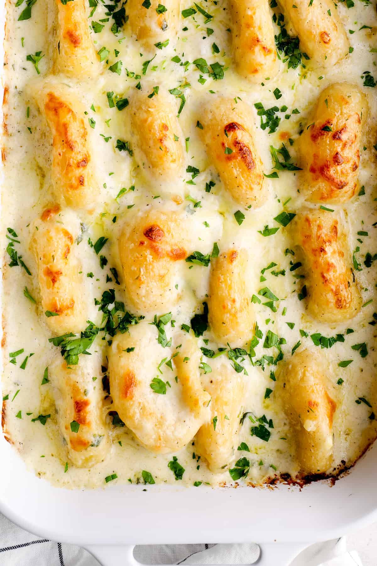 Stuffed Chicken Alfredo Recipe