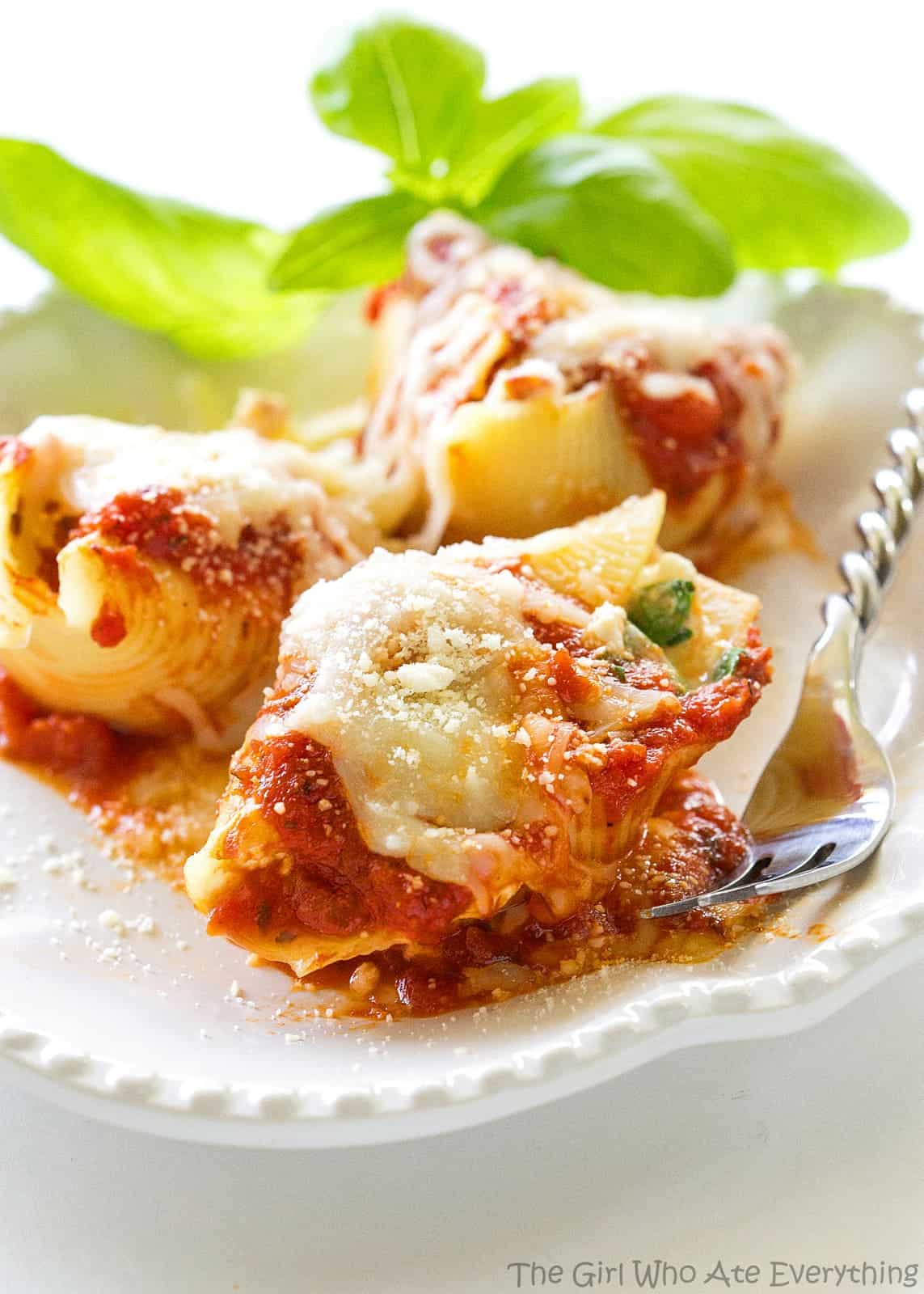 Chicken Spinach Stuffed Shells