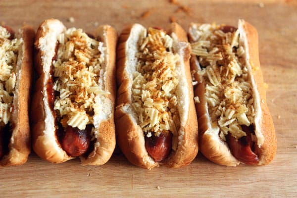 Easy Hot Dogs and Chips Recipe