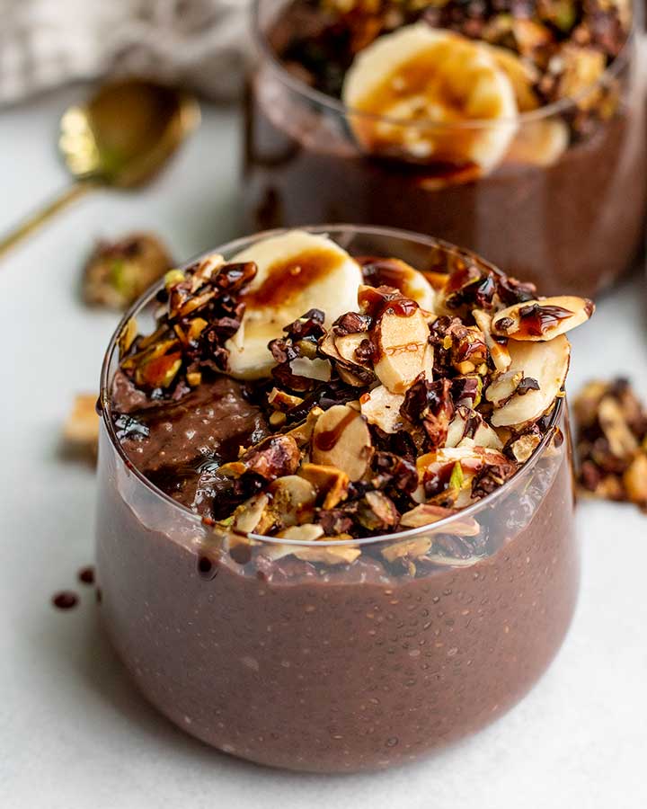 Dark Chocolate Chia Pudding