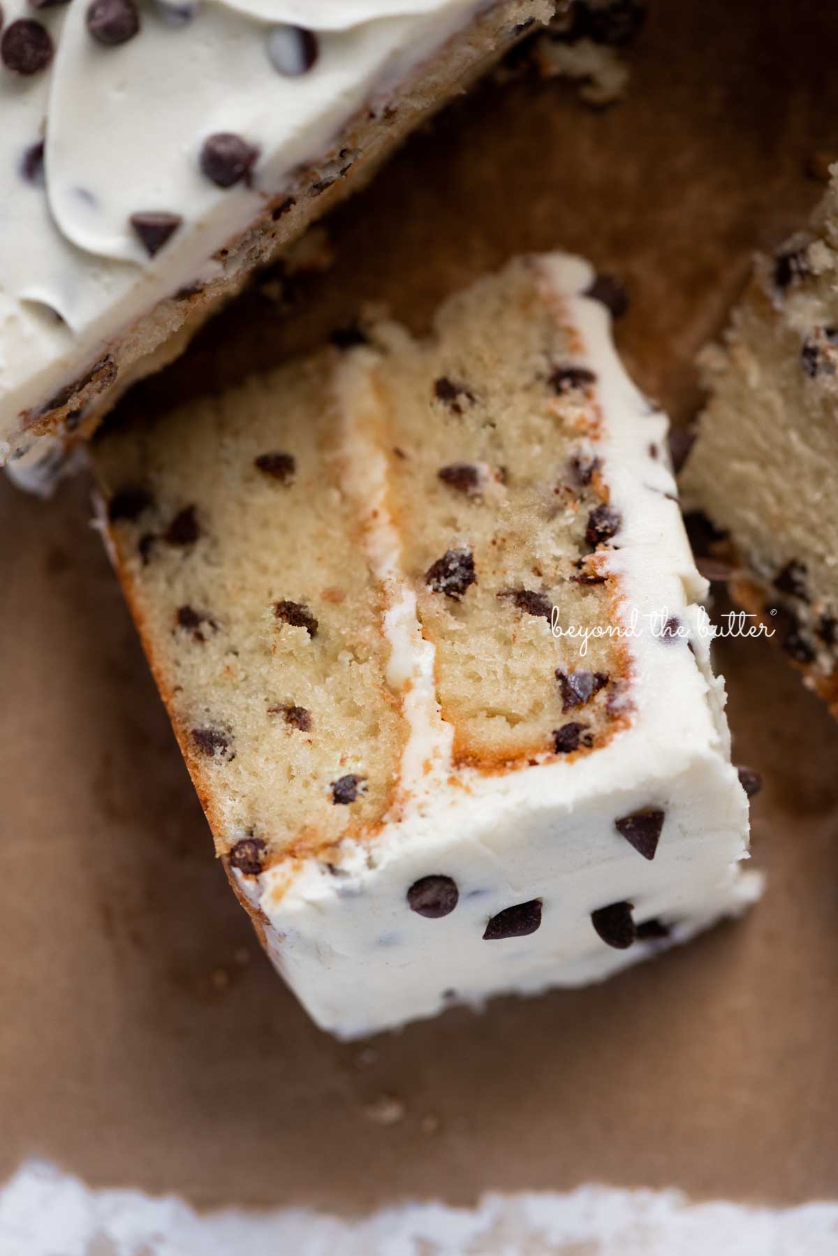 Chocolate Chip Vanilla Cake