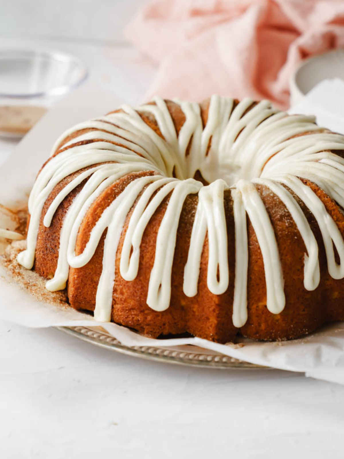 Cinnamon Roll Bundt Cake