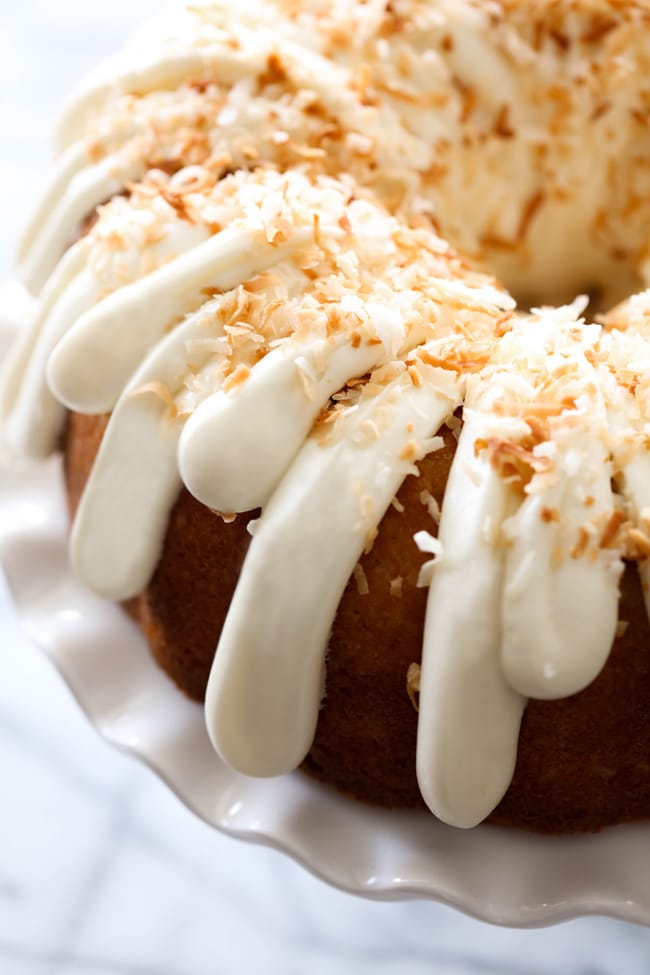 Coconut Cream Bundt Cake