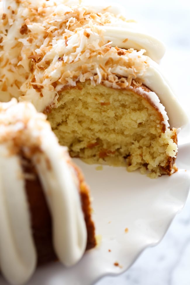 Coconut Cream Cake Mix Bundt Cake