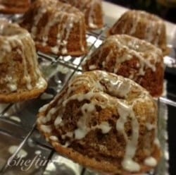 Mini Coffee Bundt Cake