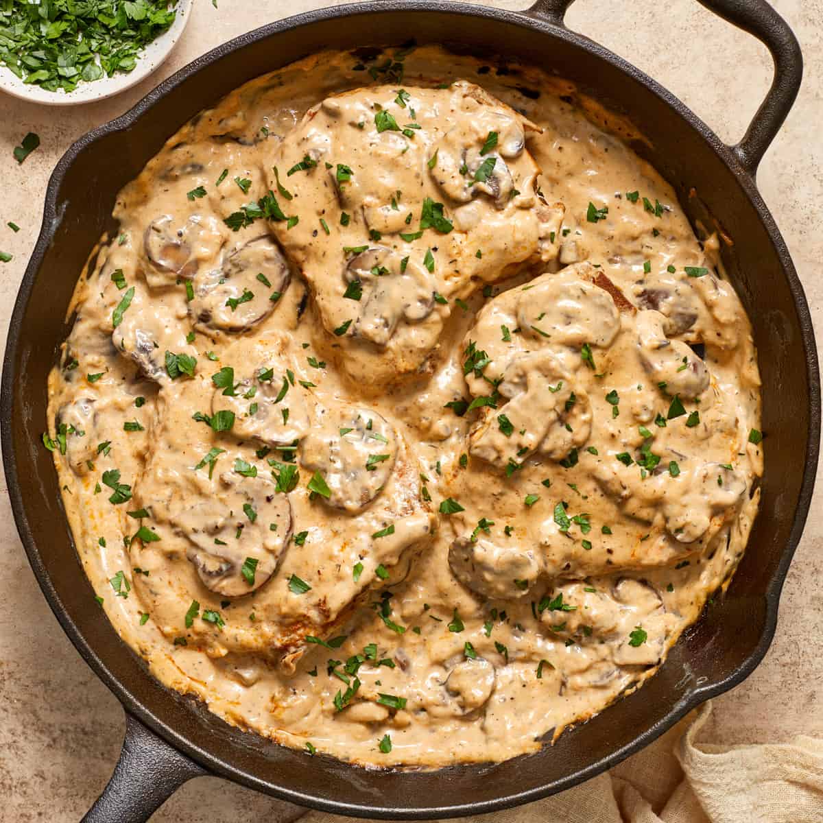 Cream of Mushroom Pork Chops Recipe