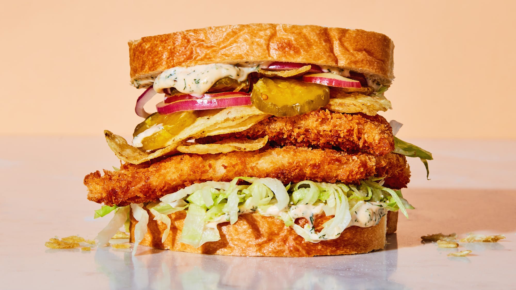 Crispy Fish Sandwich Recipe