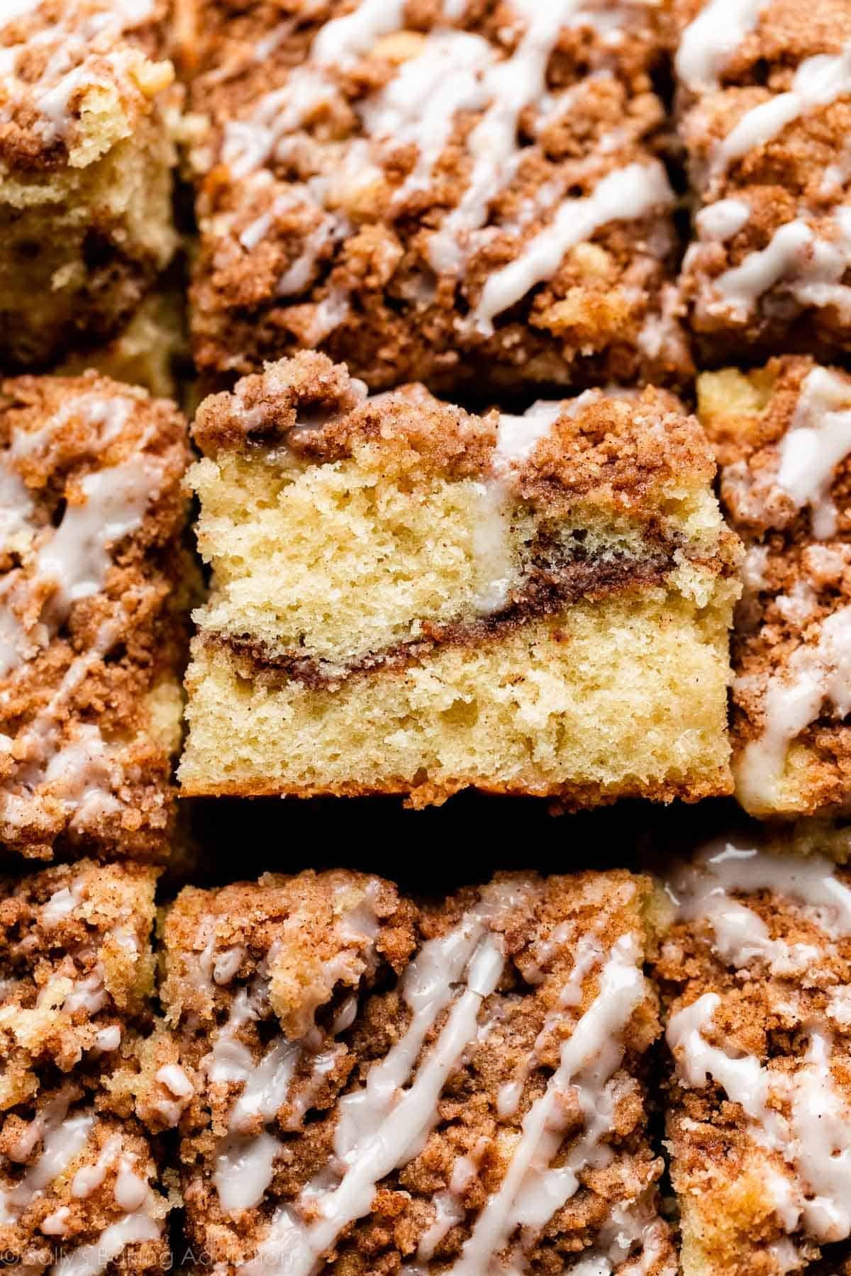 Healthy Coffee Cake with Streusel Topping