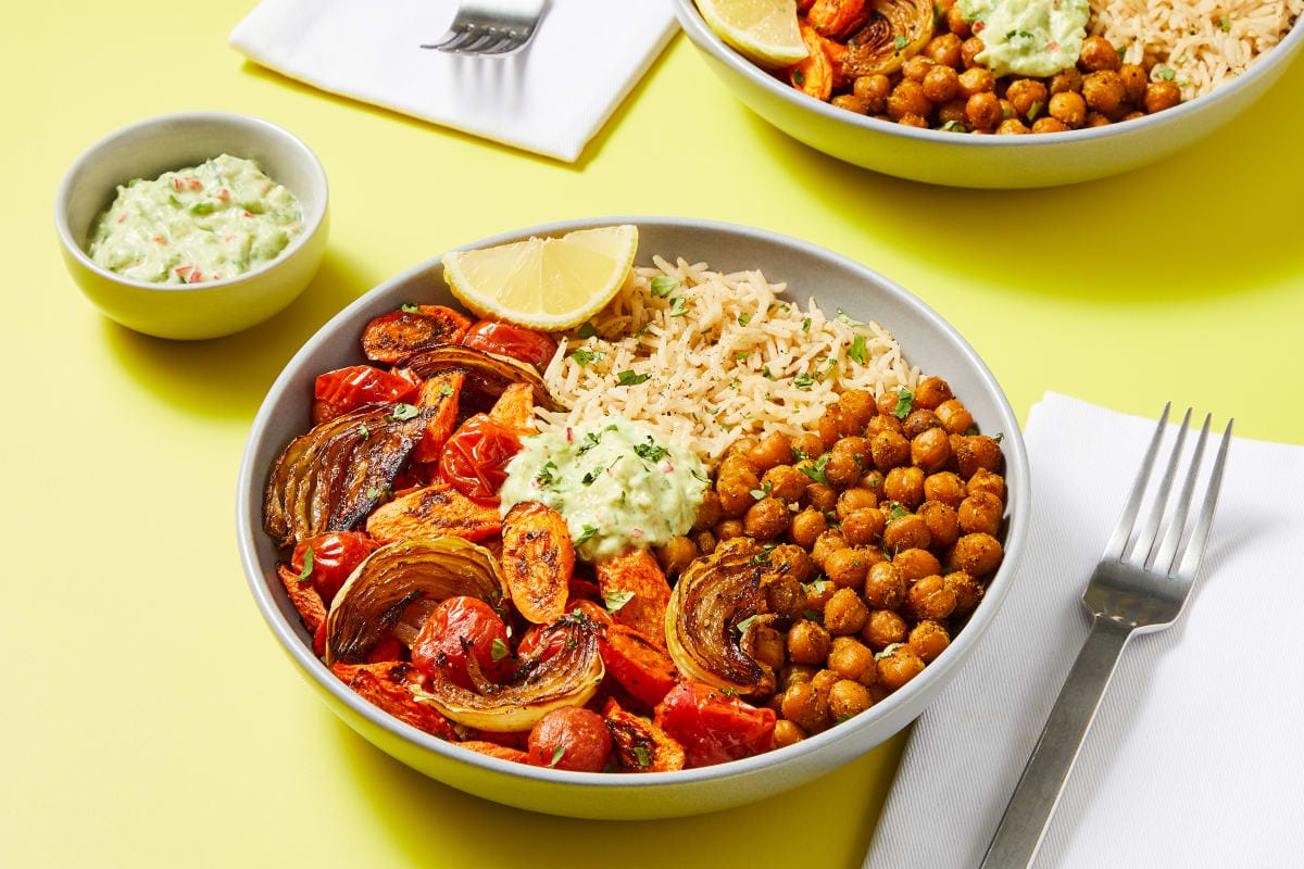 Curry-Spiced Chickpea Bowl