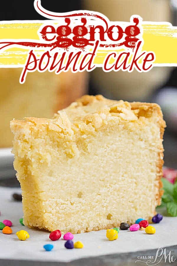 Eggnog Pound Cake