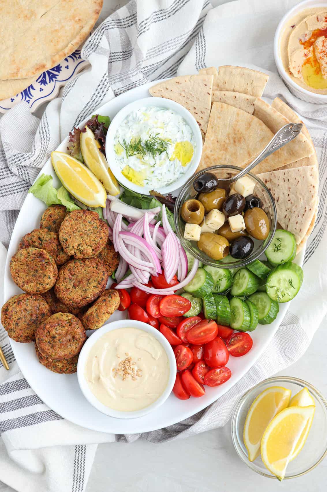 Fresh Falafel Plate Recipe