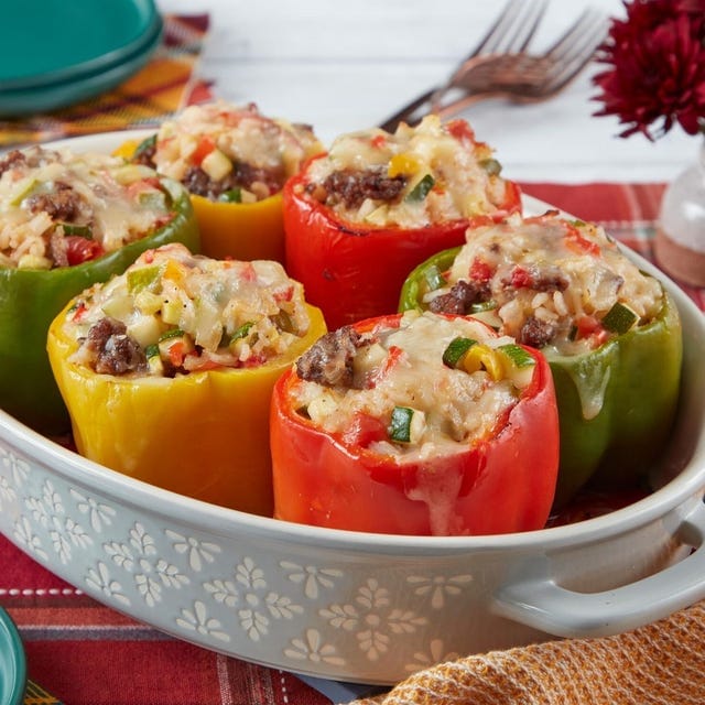Family Style Stuffed Peppers Recipe