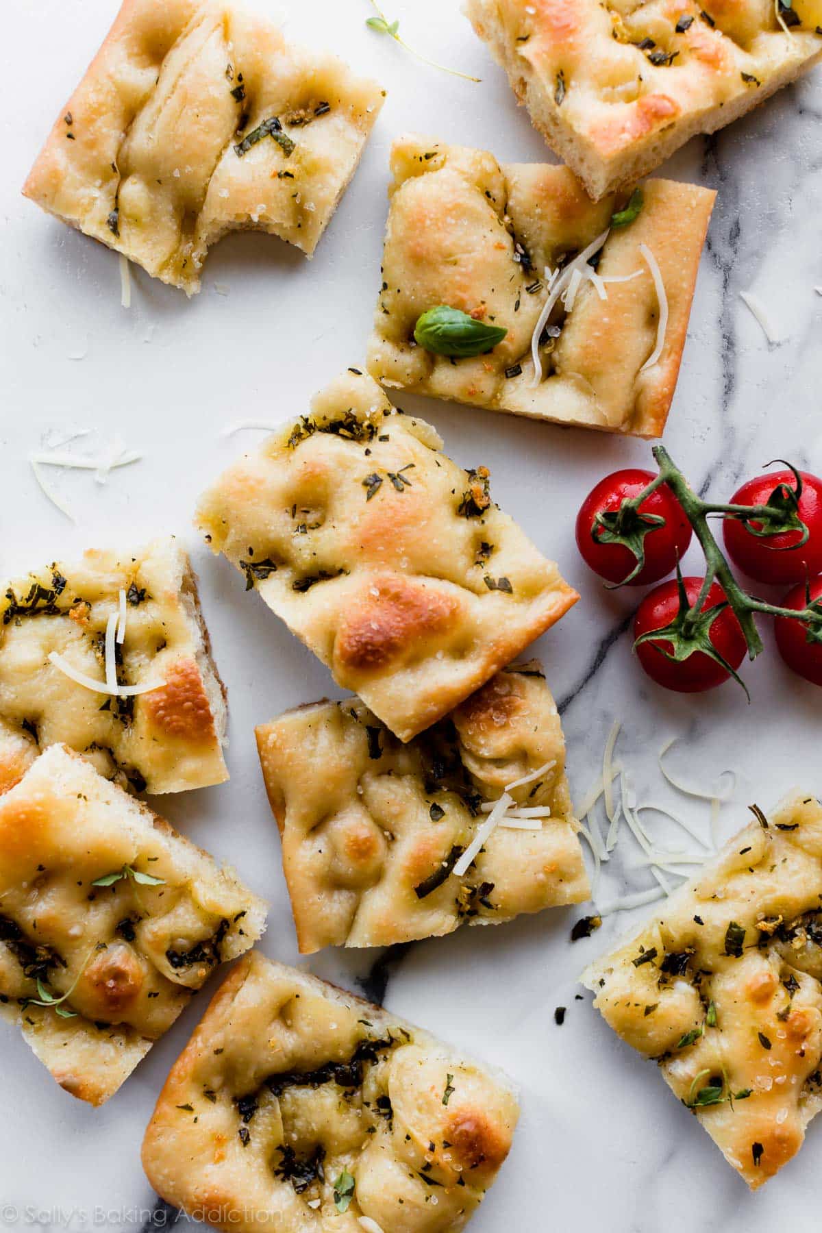 Garlic Herb Focaccia Recipe