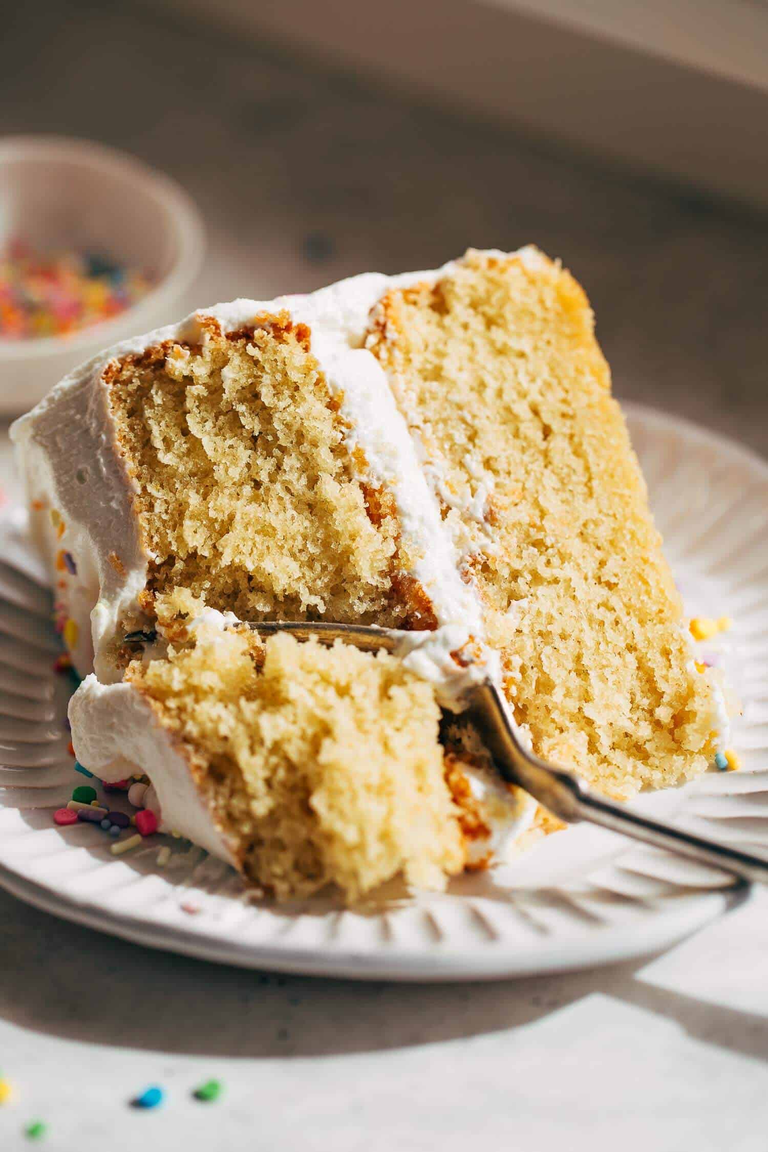 Gluten-Free Vanilla Cake