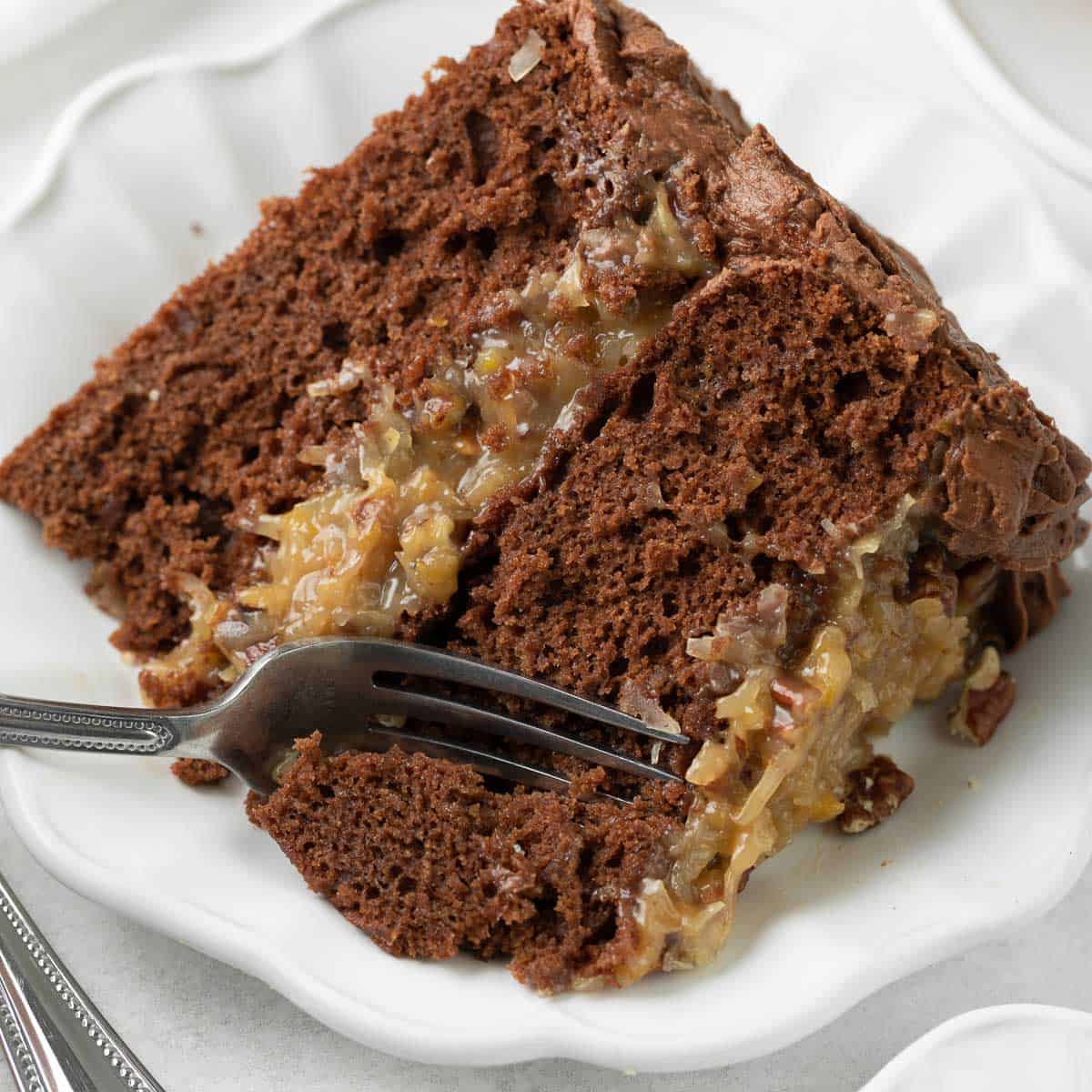 Gluten-Free German Chocolate Cake