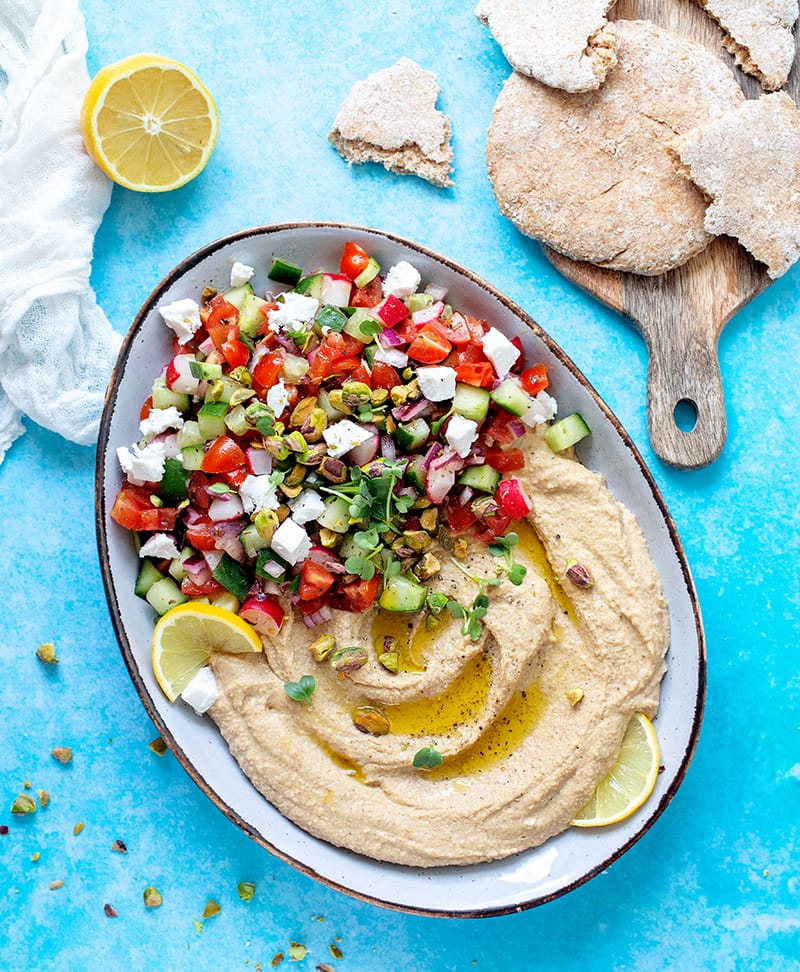 Quick Hummus Plate Recipe