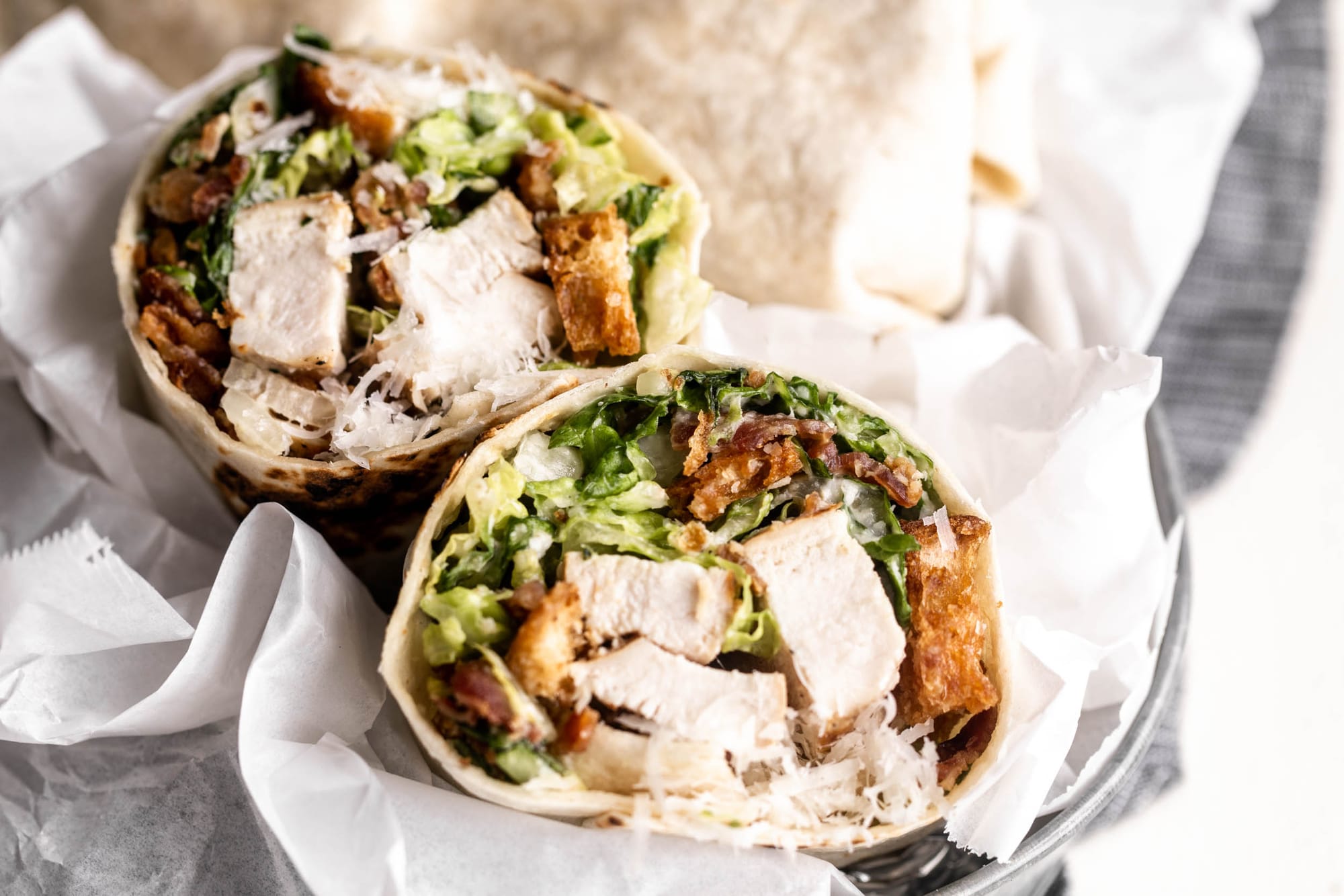 Grilled Chicken Caesar Wrap Recipe