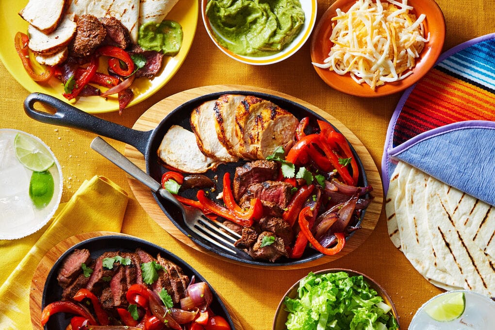 Steak Fajita Platter Recipe