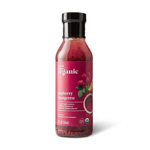 Good & Gather Organic Raspberry Vinaigrette (Target)