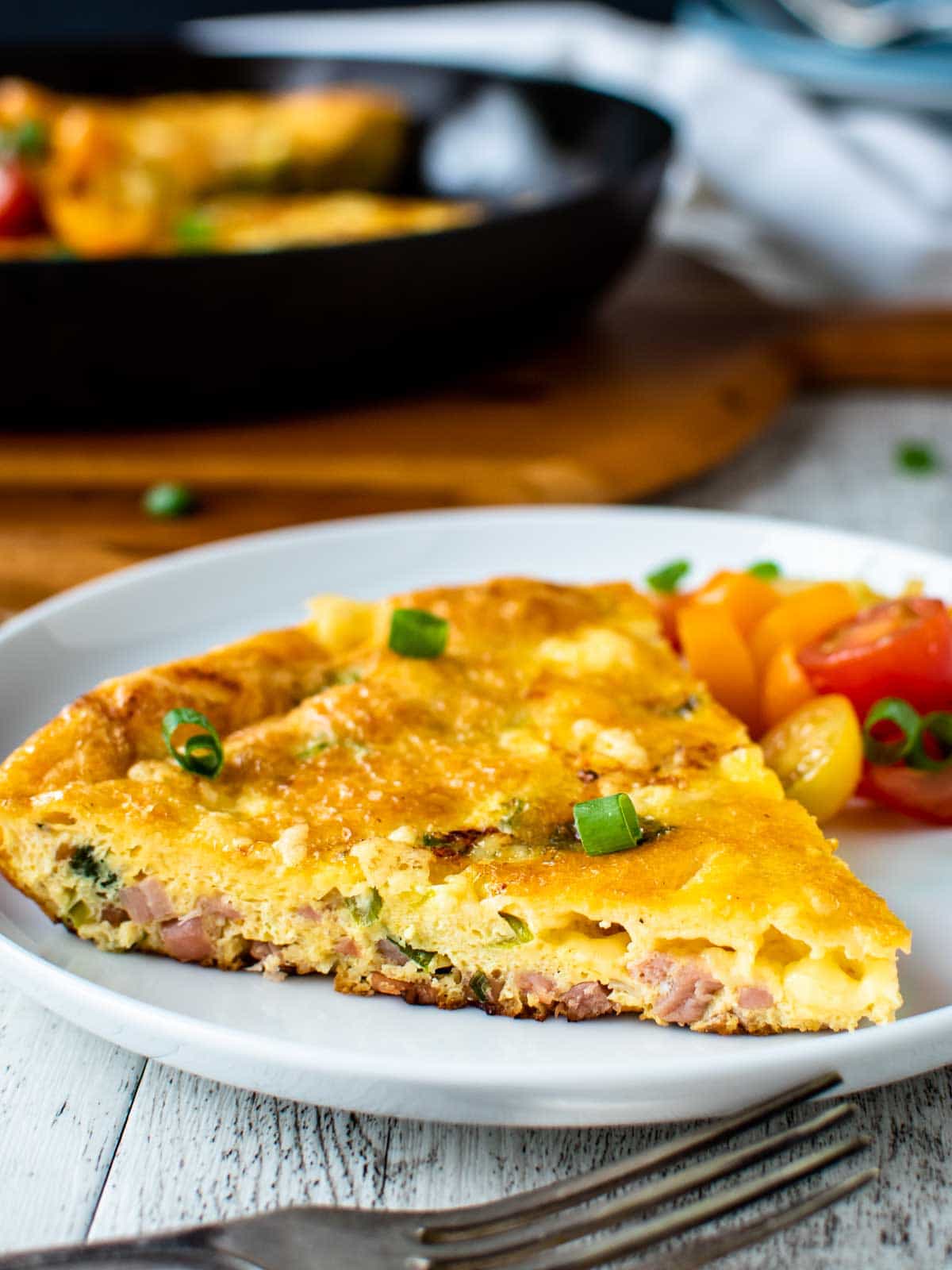 Ham and Swiss Frittata Recipe