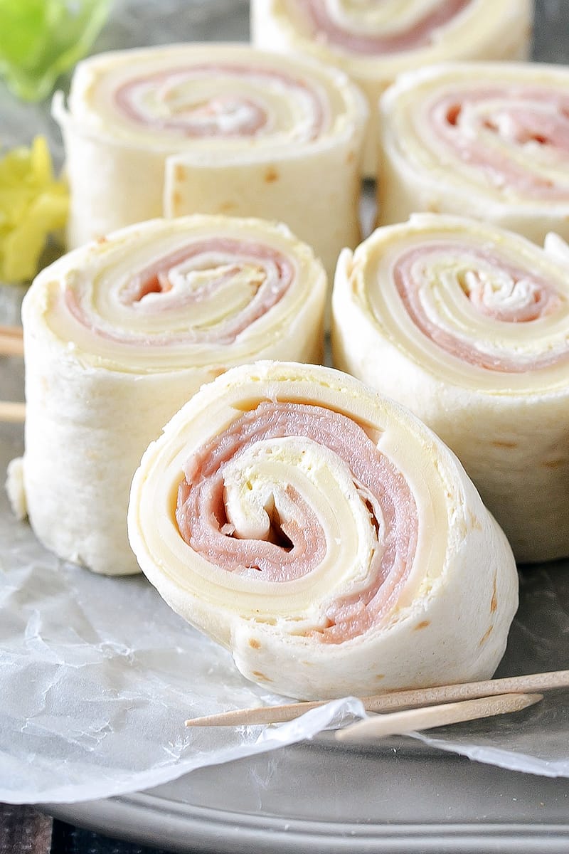 Ham and Cheese Pinwheels