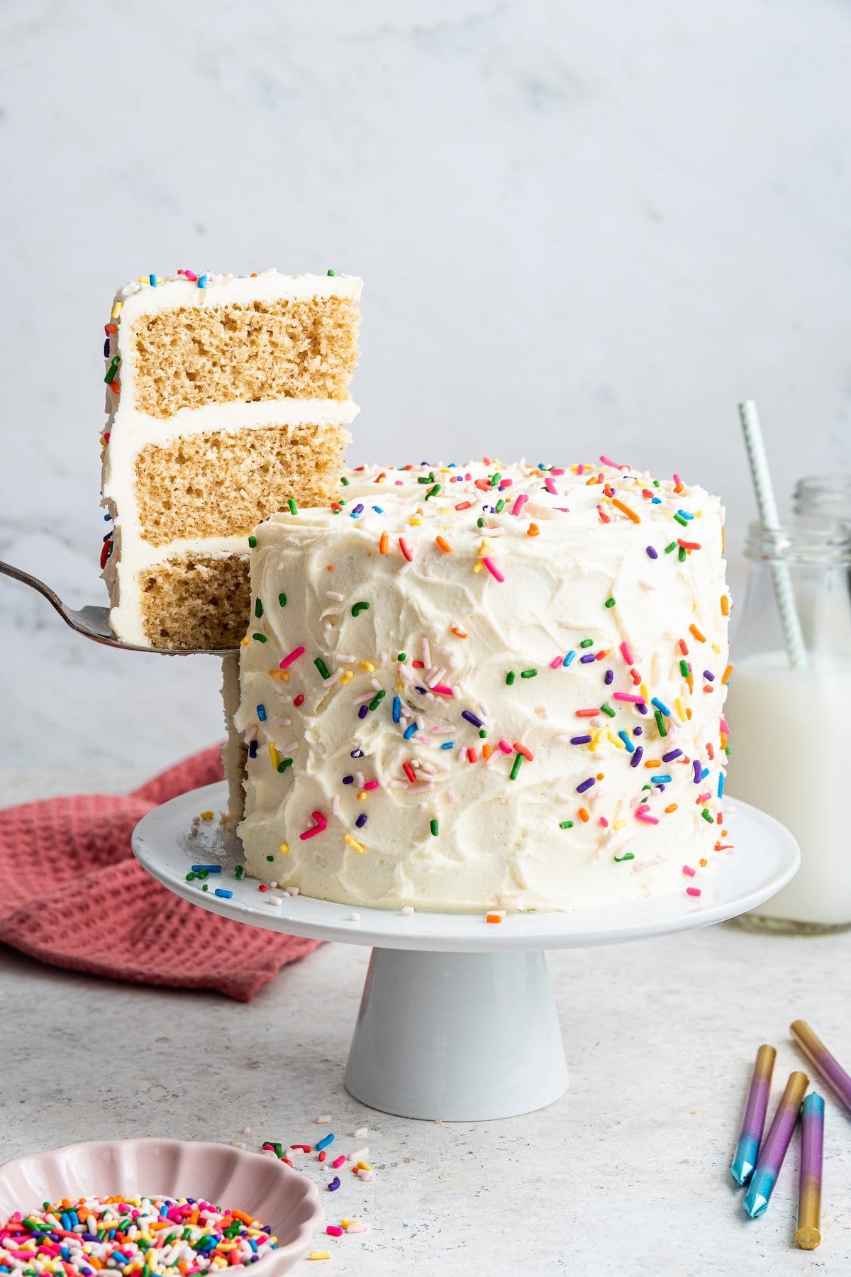 Healthy Vanilla Cake