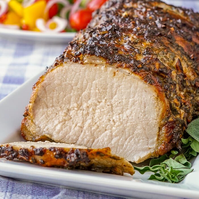 Herb-Crusted Pork Tenderloin