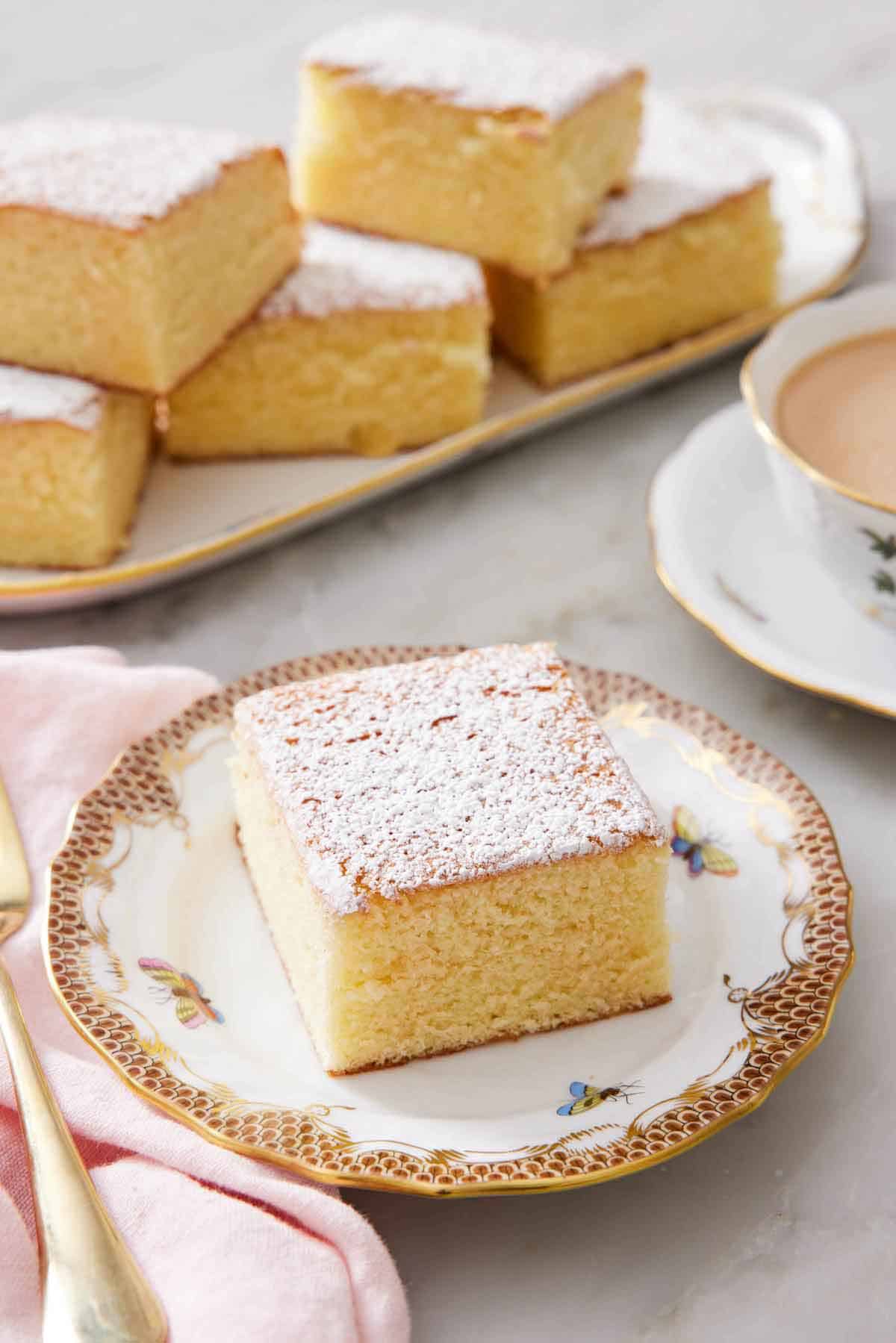 Hot Milk Cake Recipe
