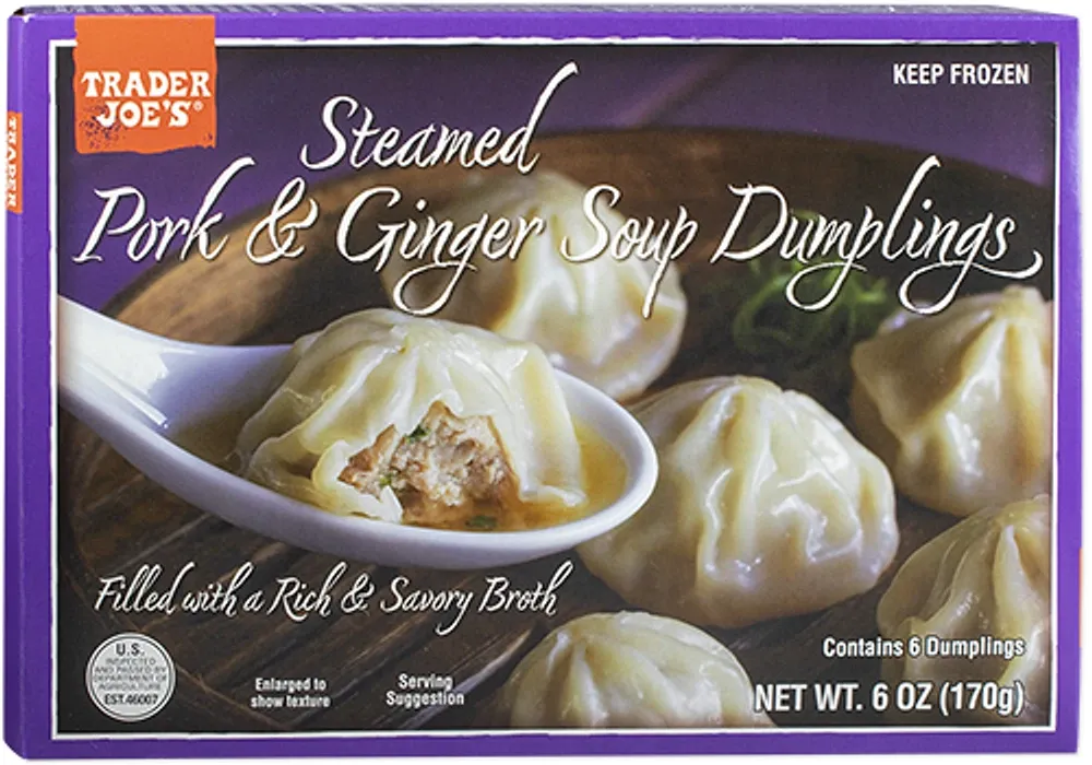 Trader Joe's Steamed Pork and Ginger Soup Dumplings