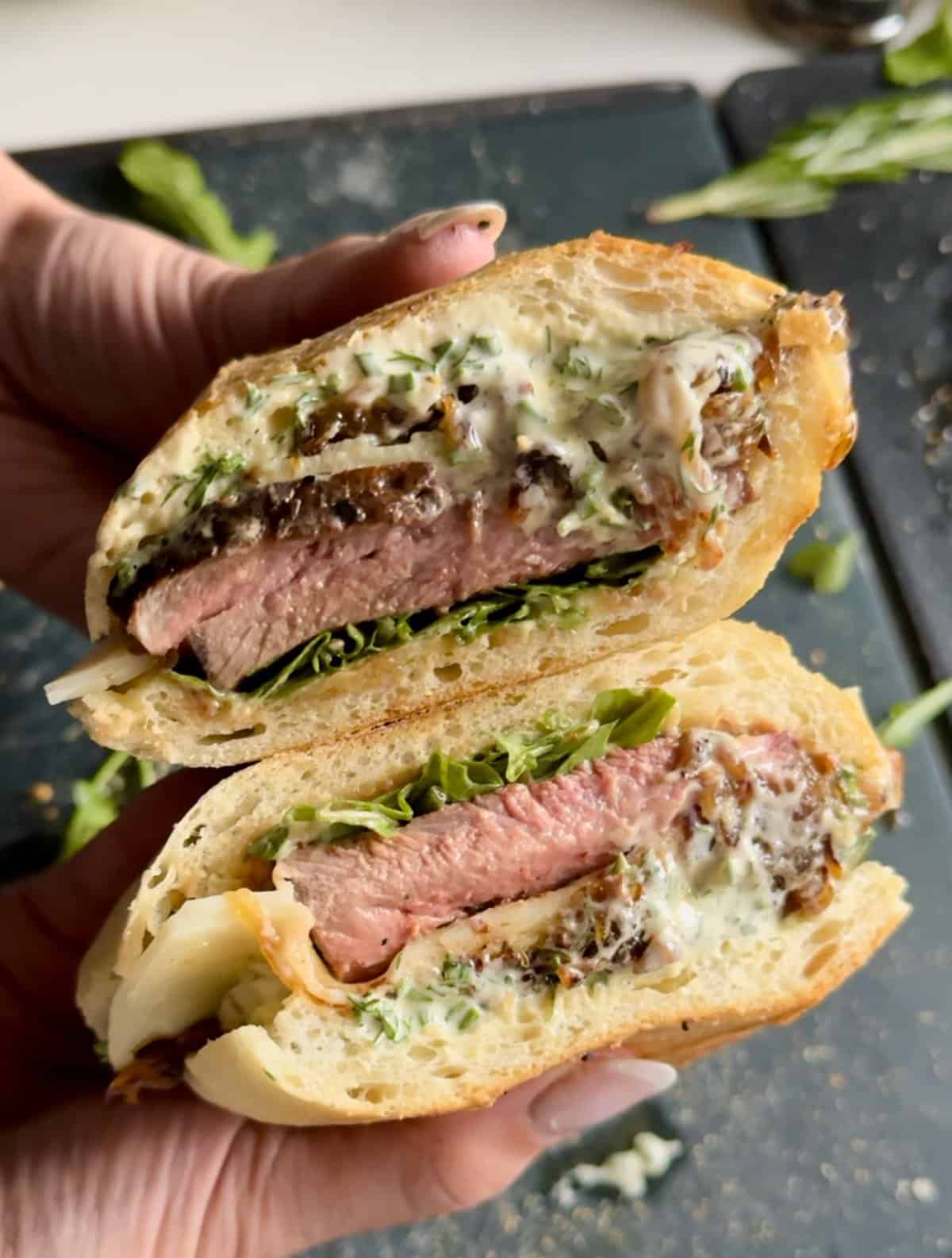 Fresh Steak Sandwich Recipe