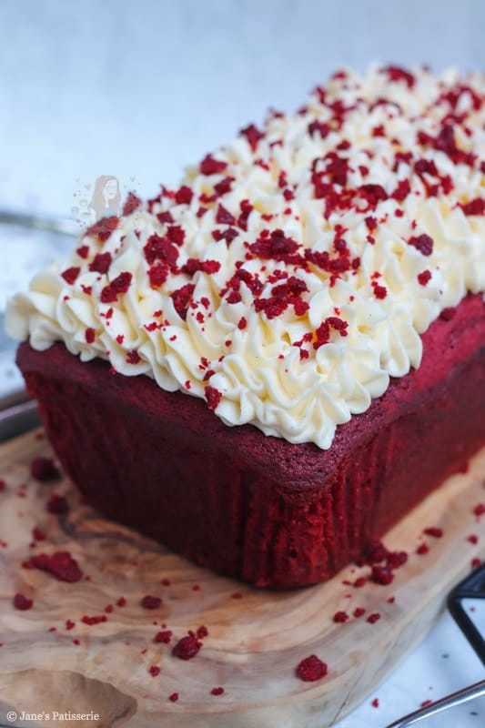 Red Velvet Loaf Cake