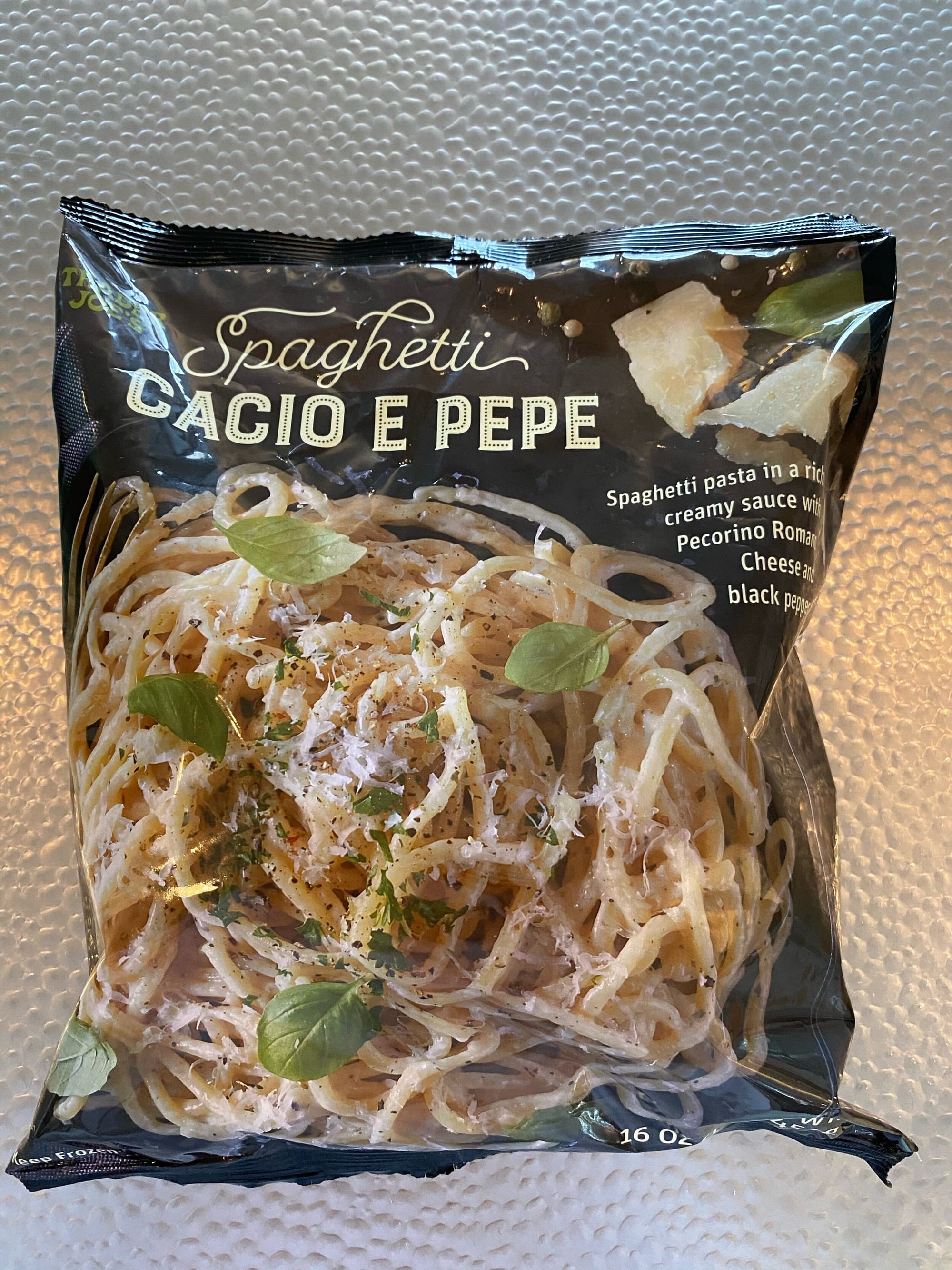 Trader Joe's Cacio e Pepe Pasta