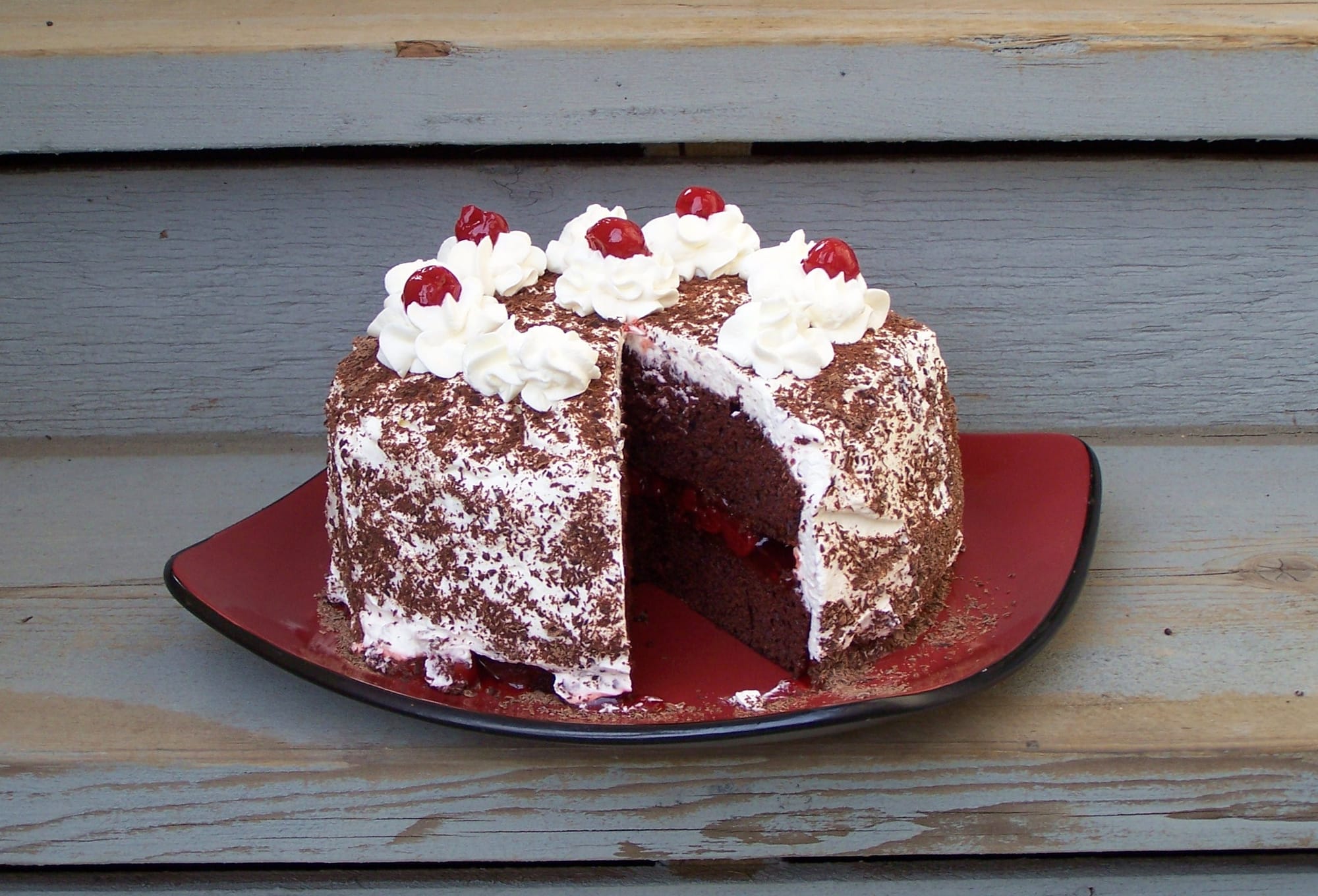 Black Forest Angel Food Cake
