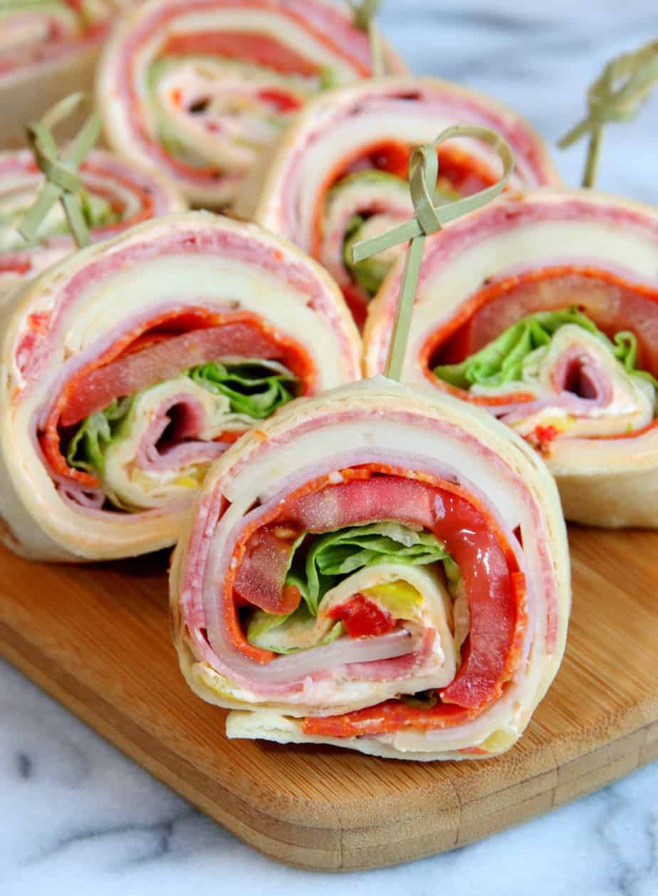 Simple Deli Roll-Ups Recipe