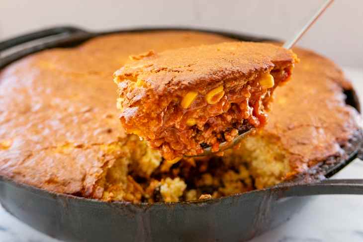 Reese Witherspoon Cornbread Chili Pie.