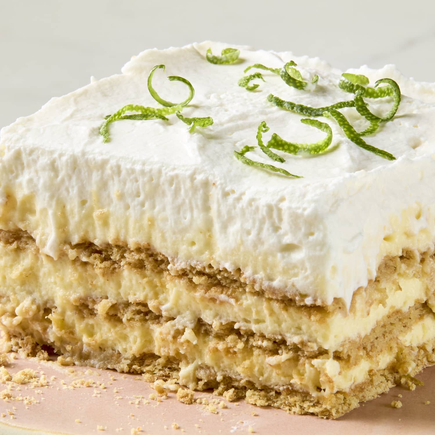 Icebox Cake  Key Lime Pie