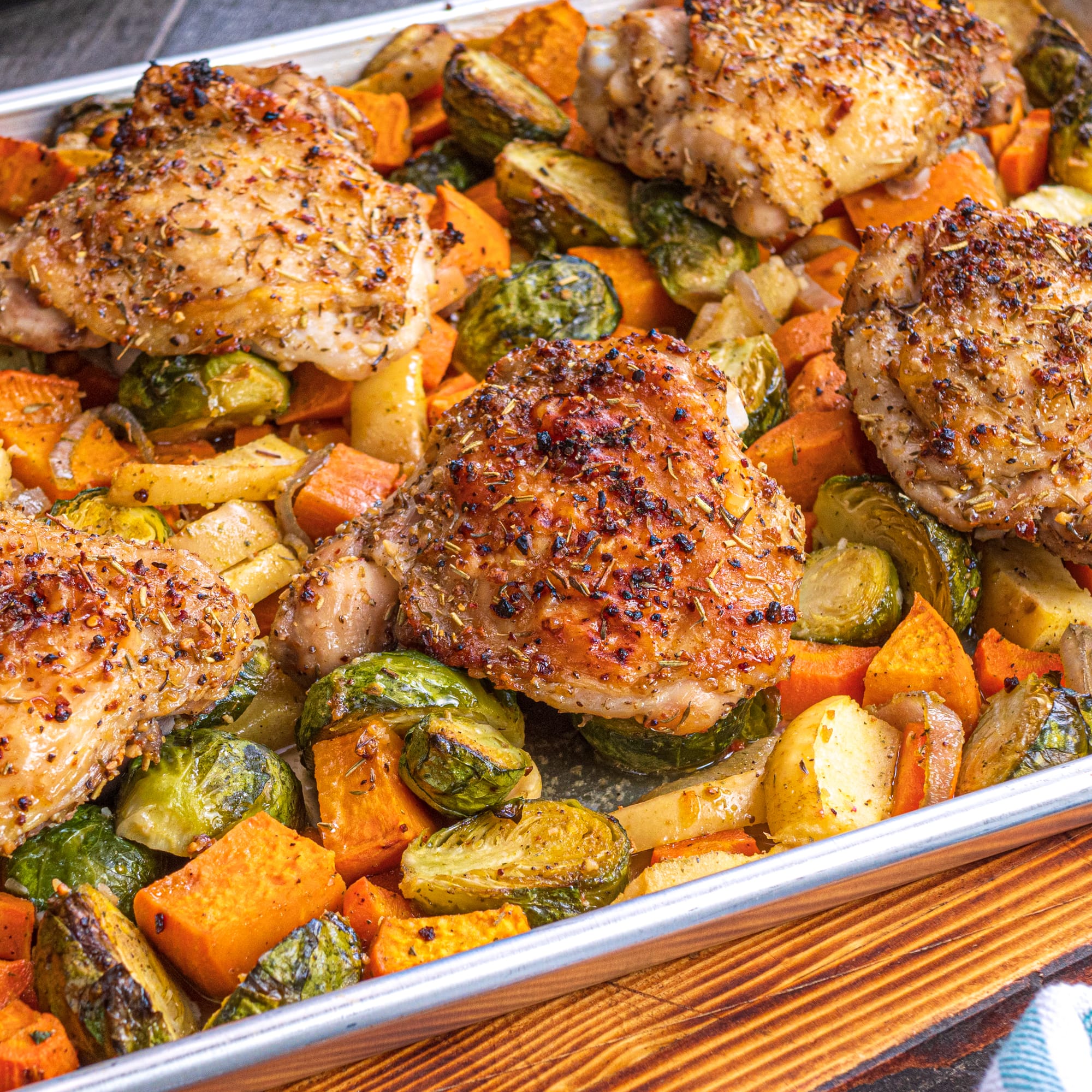 One-Pan Roasted Chicken Recipe