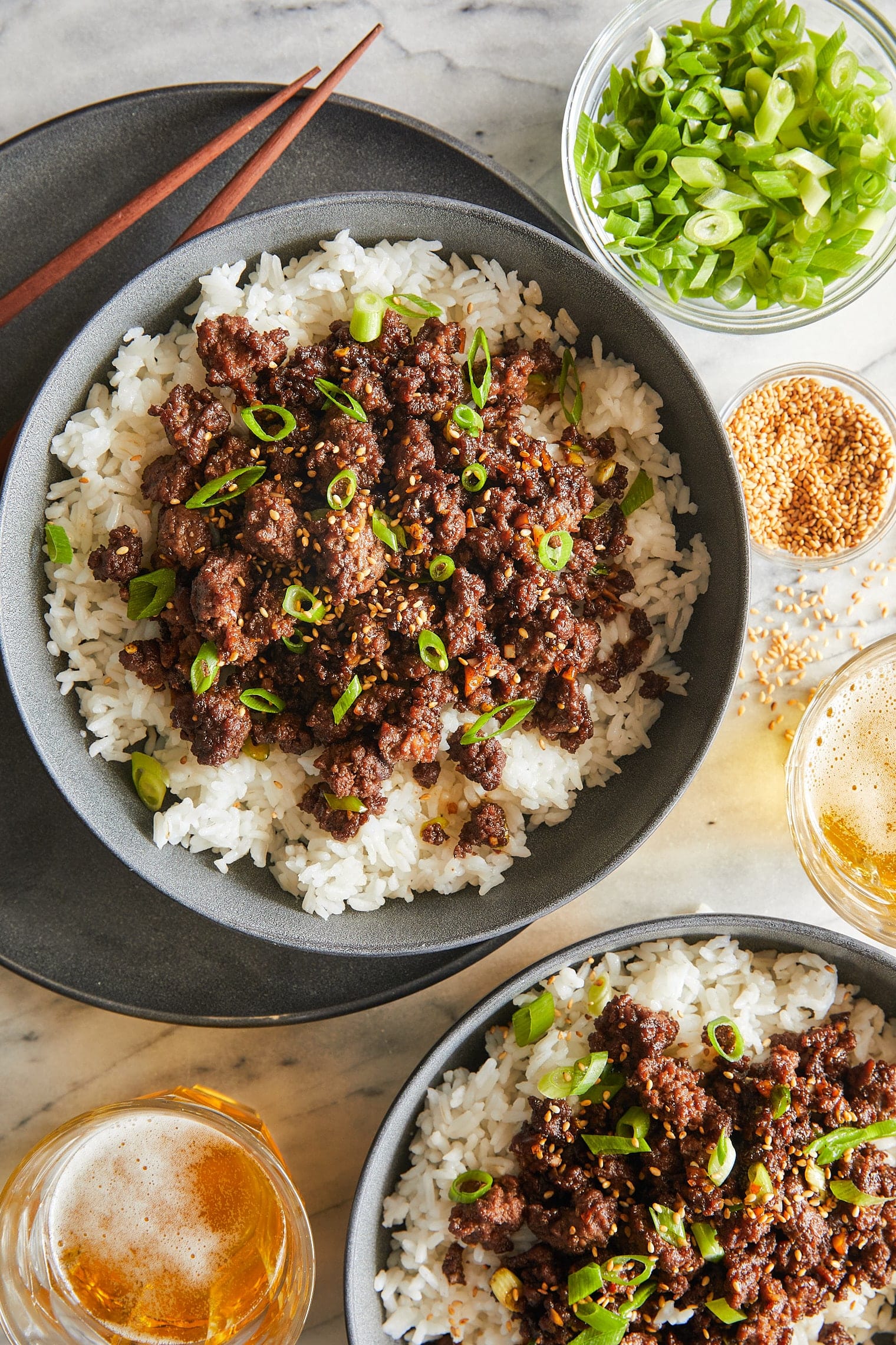 Korean BBQ Beef Bowl Recipe