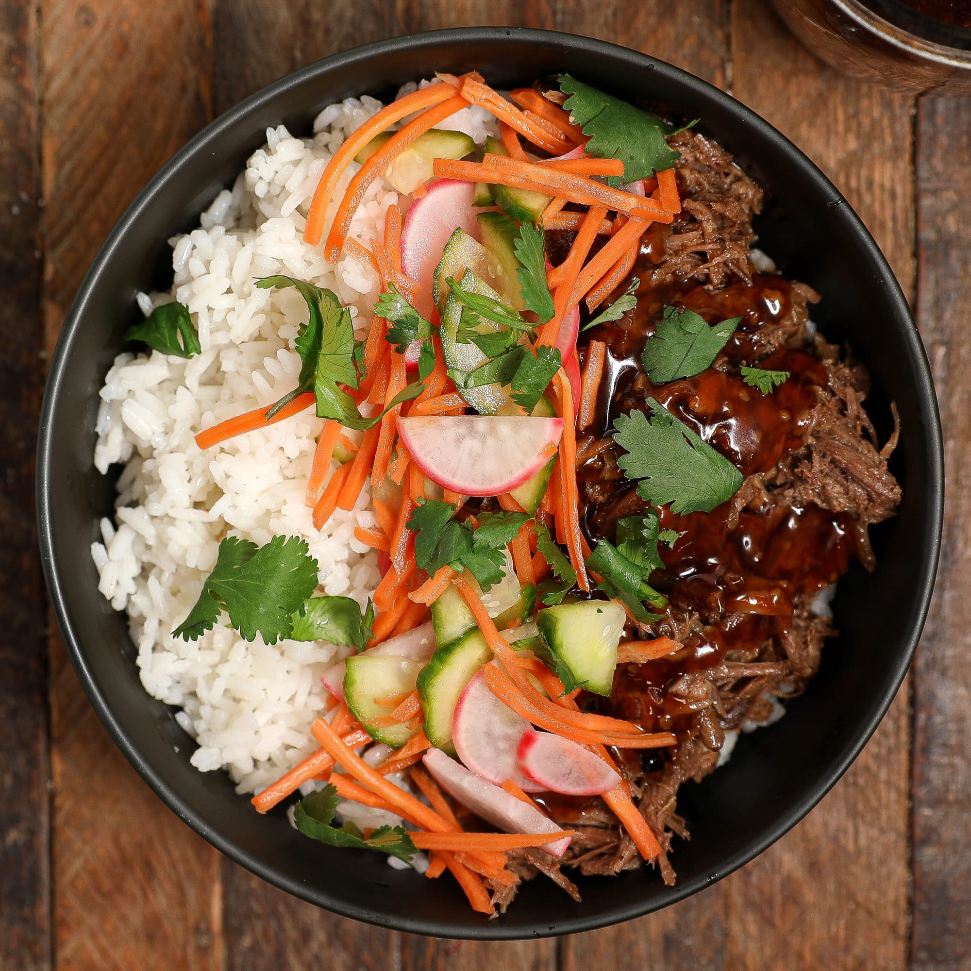 Korean BBQ Short Rib Rice Bowls