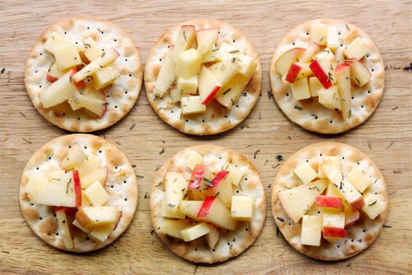 Quick Apple and Cheese