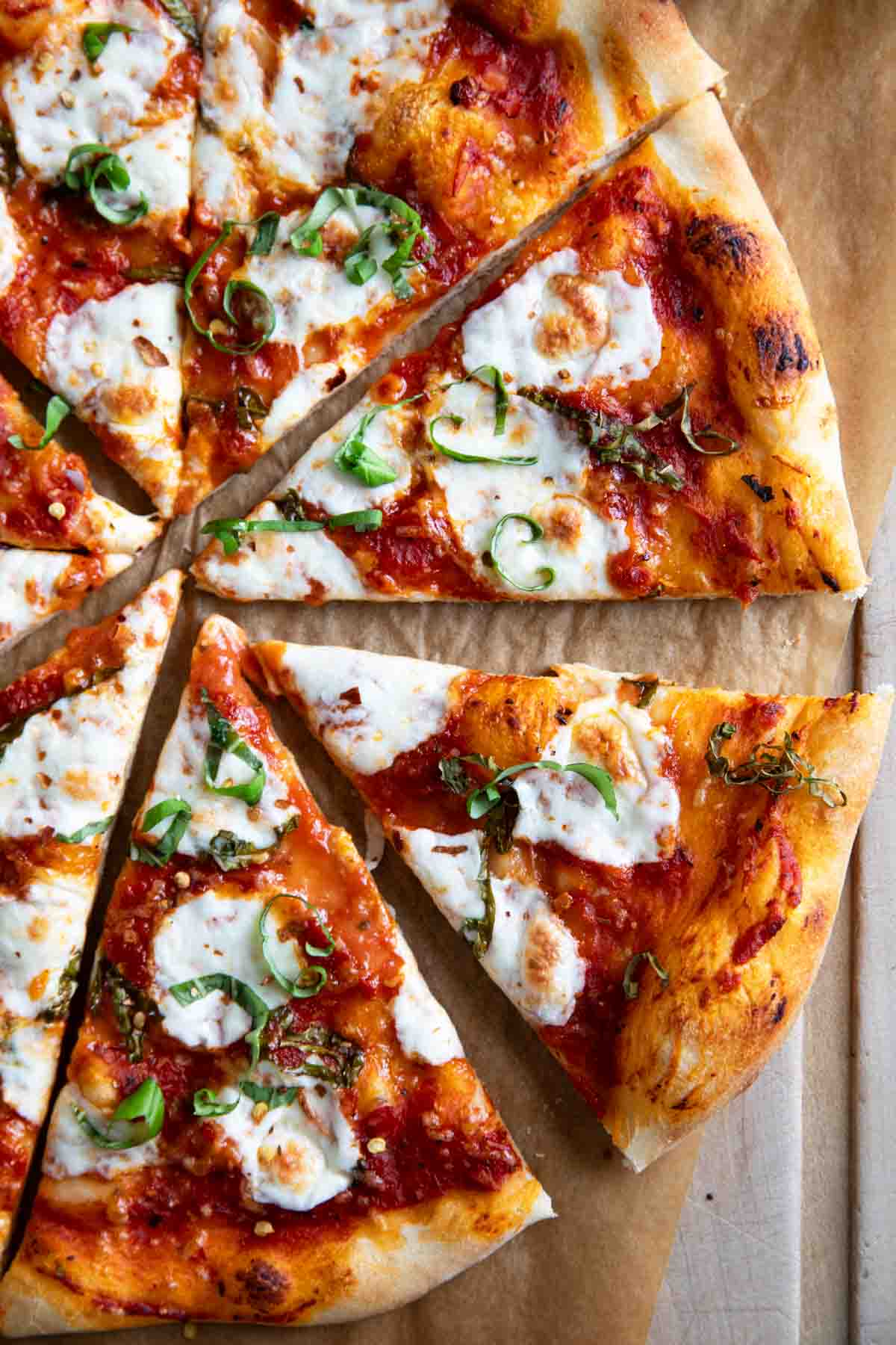 Homemade Pizza with Fresh Mozzarella Recipe