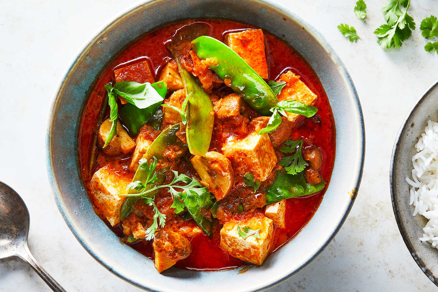 Thai Coconut Red Curry with Tofu