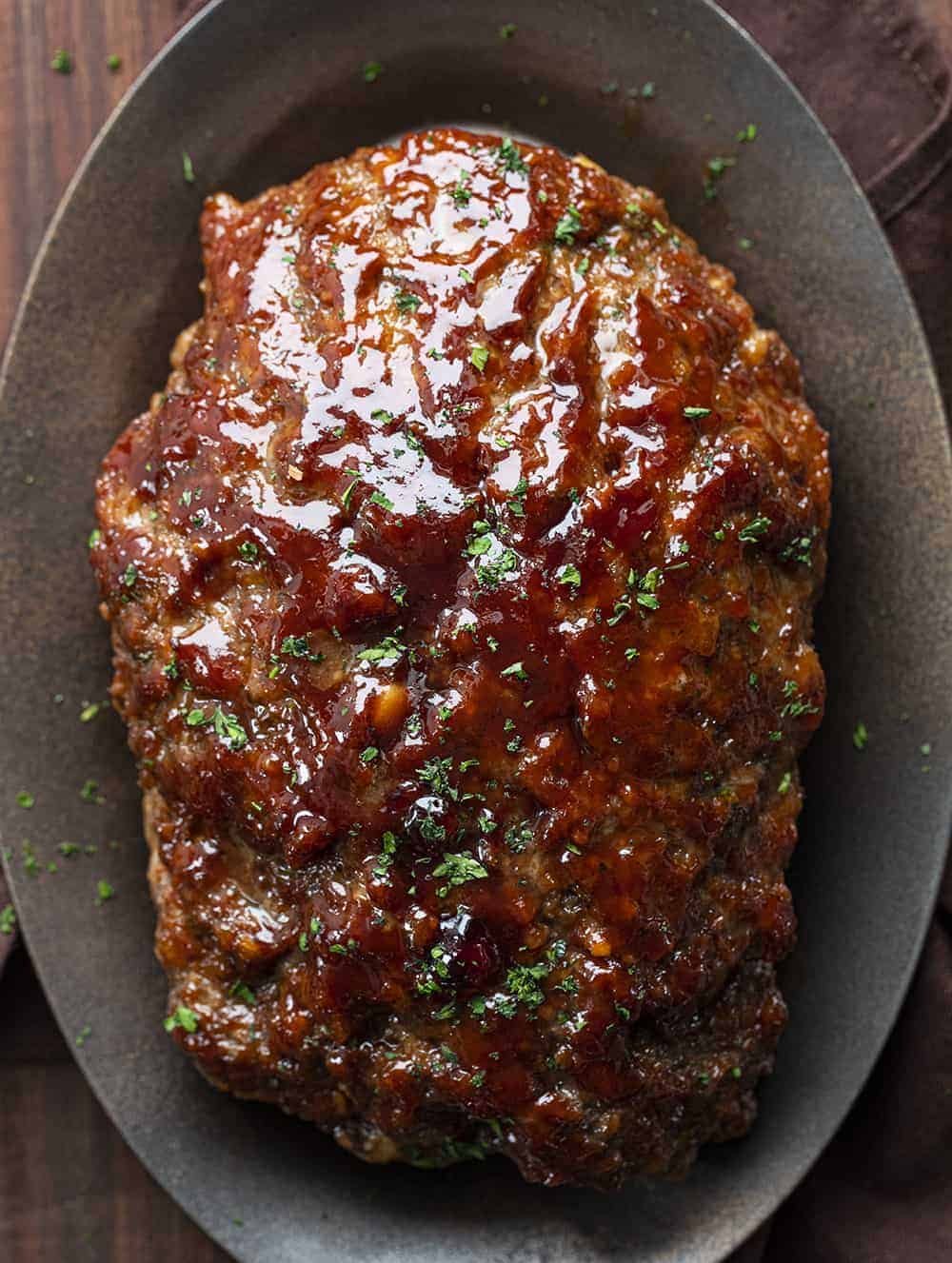 Sweet BBQ Meatloaf