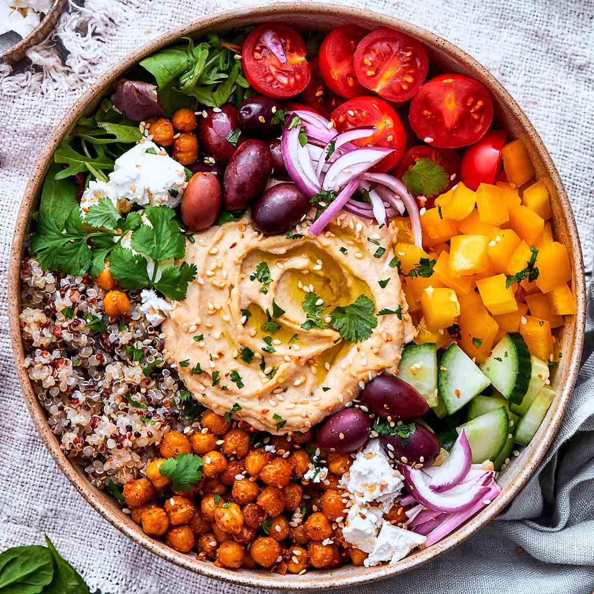Quick Mediterranean Bowl Recipe