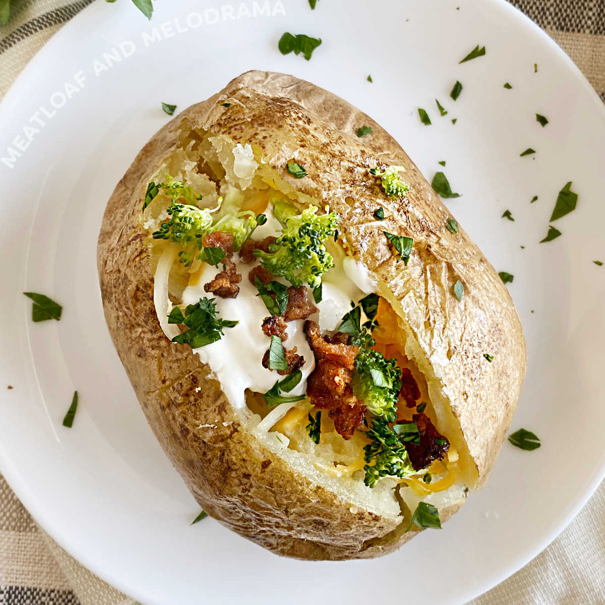 15-Minute Baked Potatoes